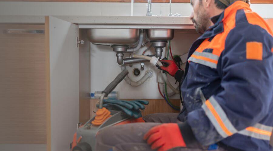 Local tankless water heater installation in Rising Sun, IN